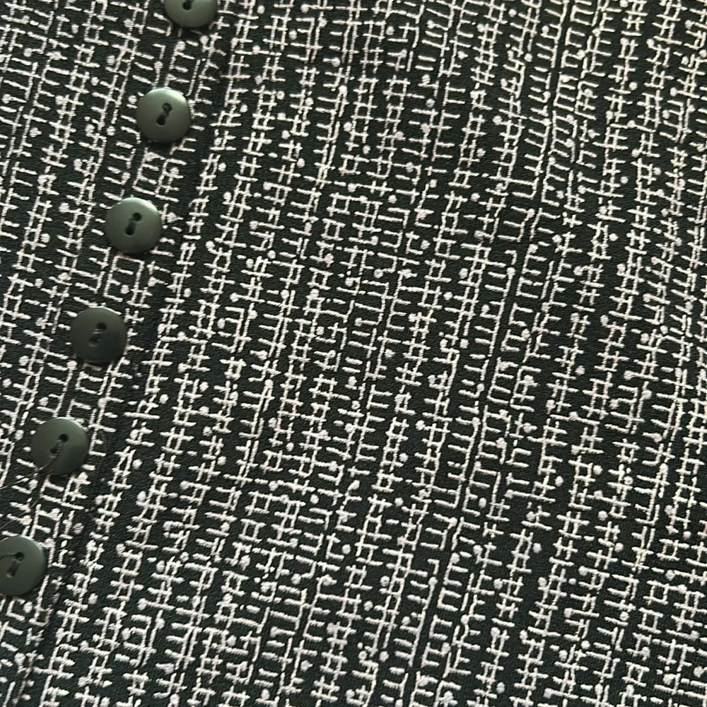 90s Slinky Witchy Button Down Maxi Skirt - Picture 6 of 7